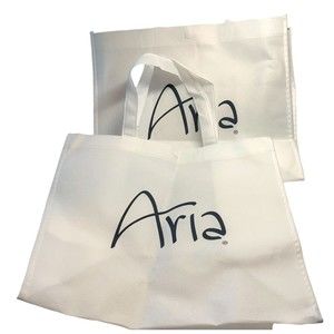Aria Casino Shopping Bags Set of 2  12"x14" Pristine